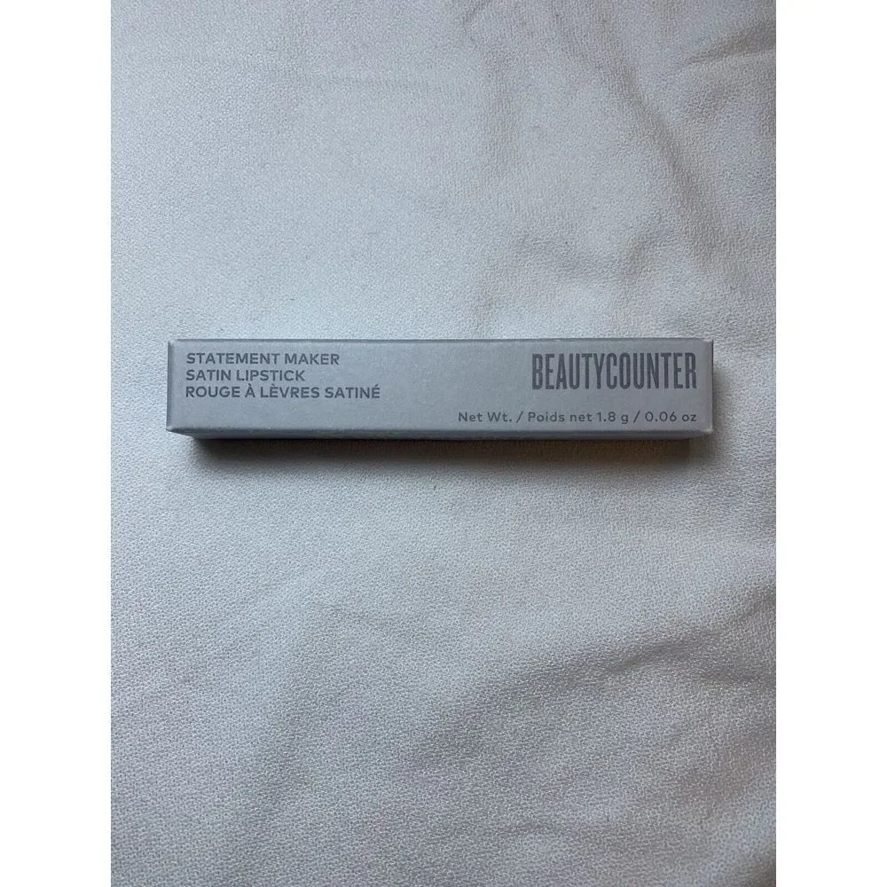 Beautycounter Lipstick Statement Maker Satin CG3 Mystery Color‎ Unopened Gift